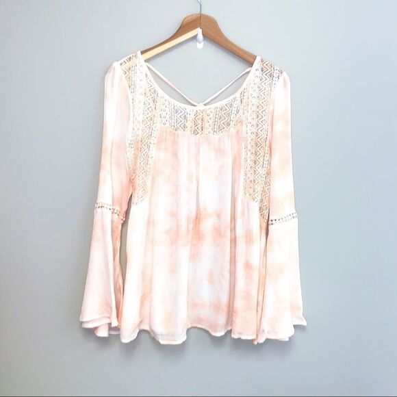 Chelsea & Violet boho tie dye top NWT - Picture 3 of 7